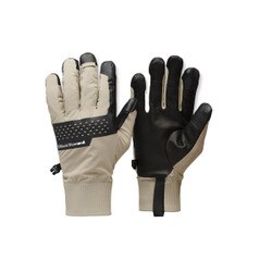 Black Diamond Alpine Softshell Gloves in Moonstone